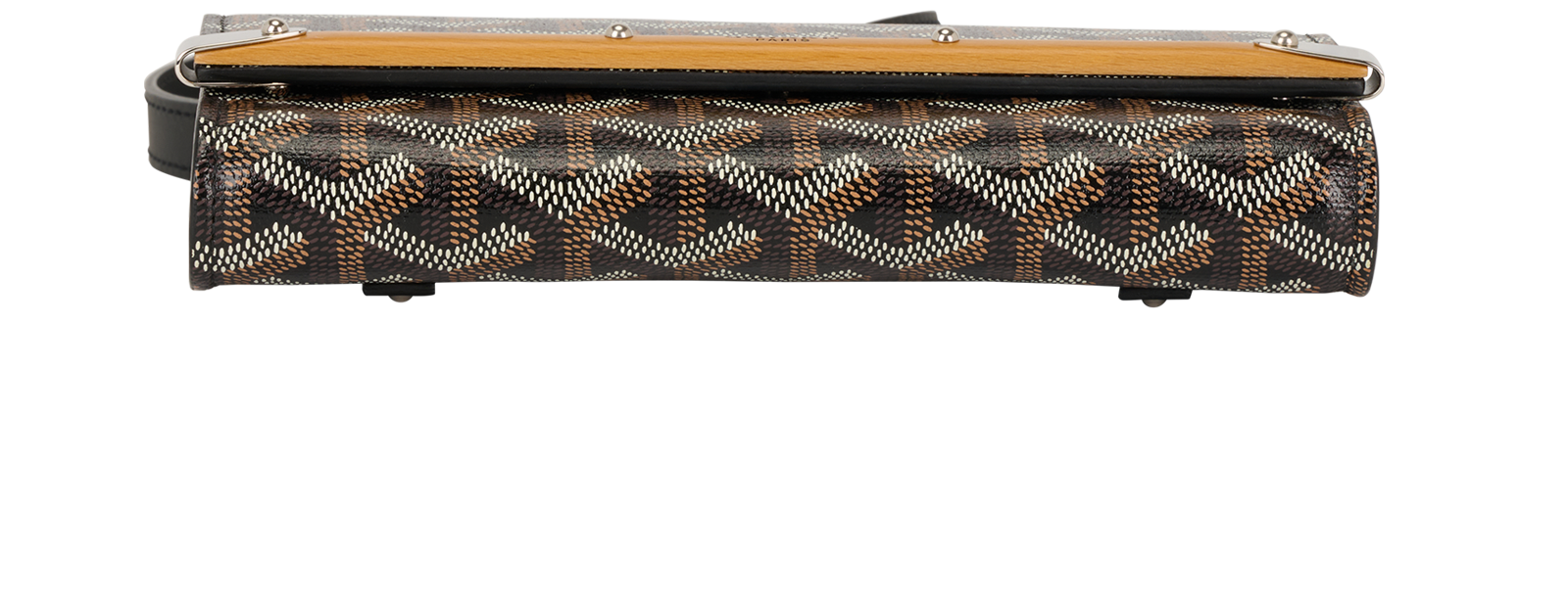 Monte Carlo PM, &pound;1,500, Handbags, Black, Canvas, Top view
